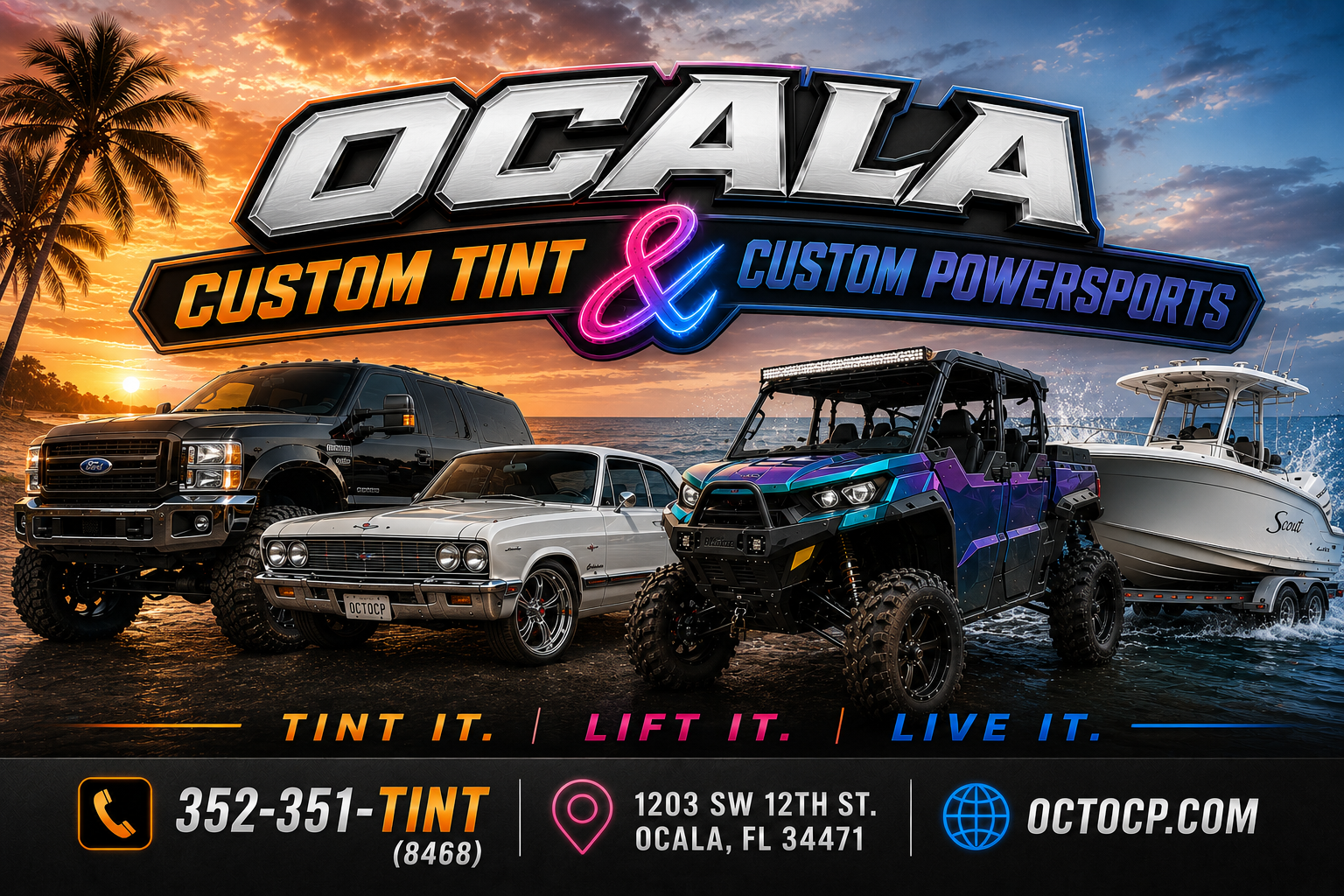 Ocala Custom Tint & Custom Powersports