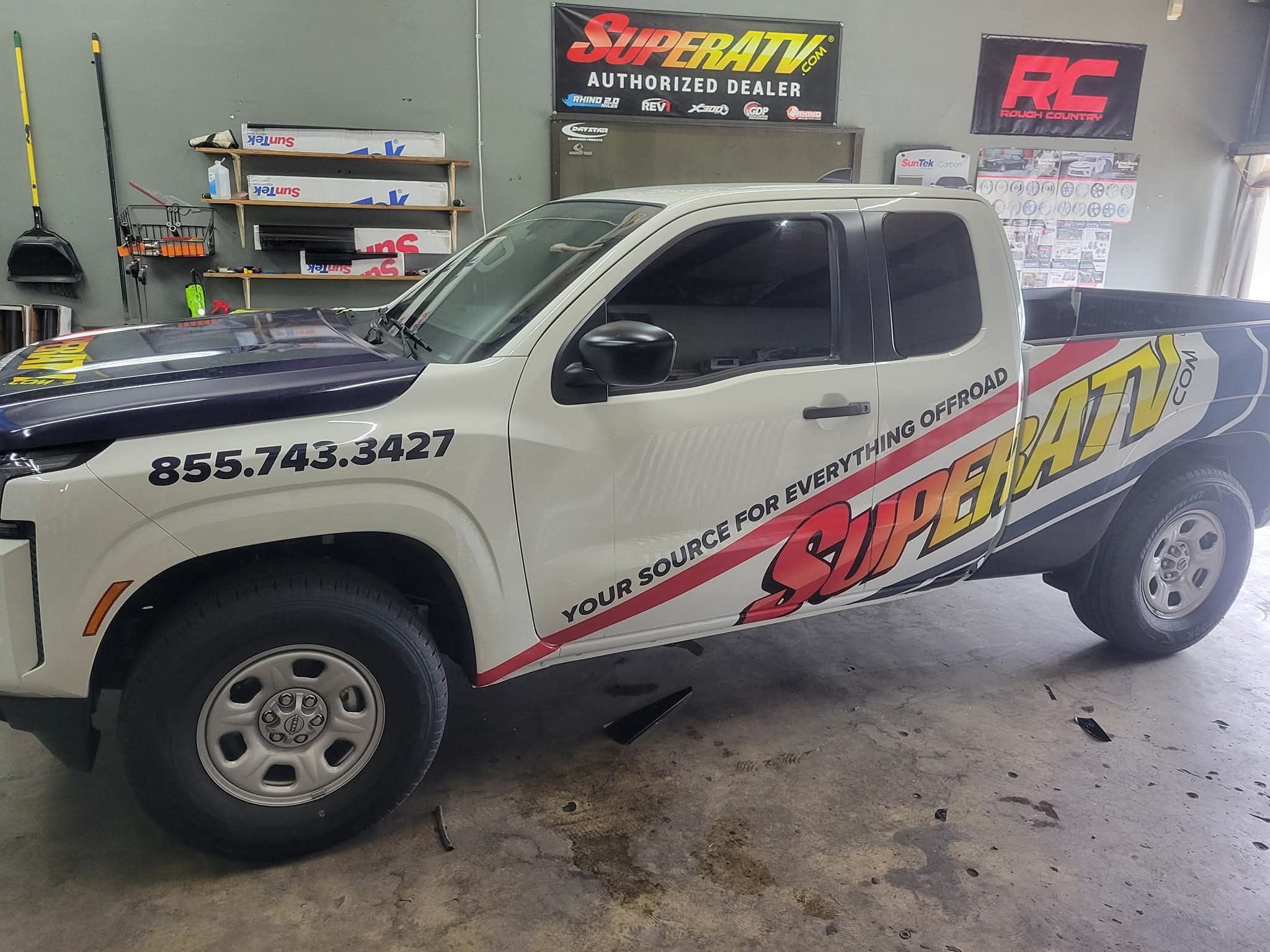 SuperATV Truck — In Shop