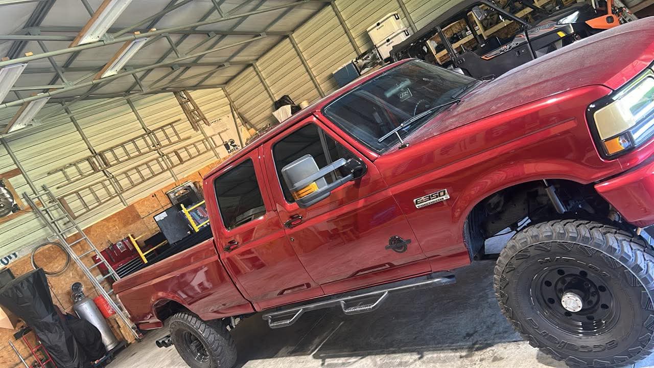 Ford F-350 — Tint & Lift