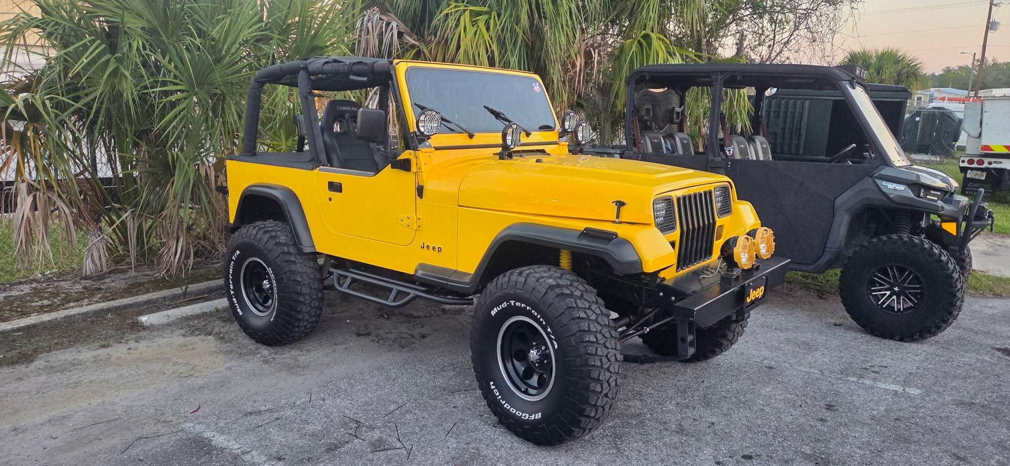Yellow Jeep YJ — Full Audio Build