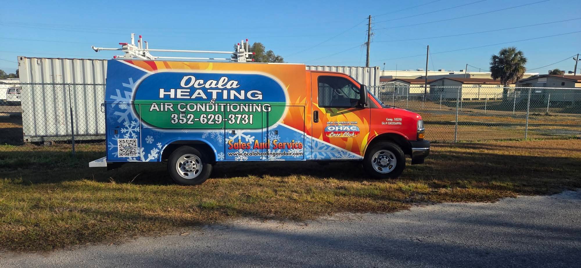 HVAC Van — Window Tint