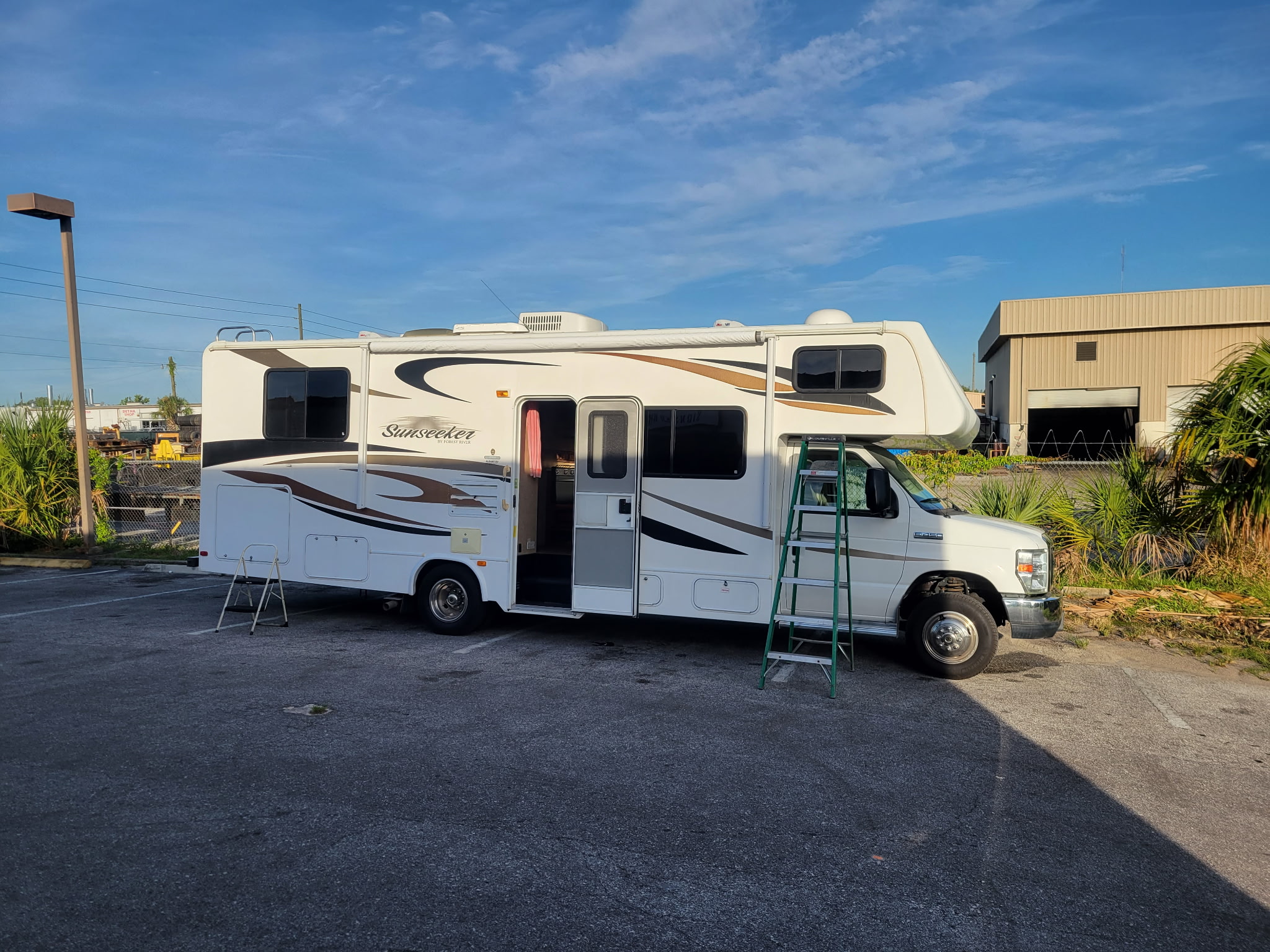 Forest River Sunseeker RV — Tint